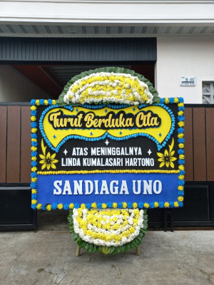 Papan Bunga Duka di Gaung Baru